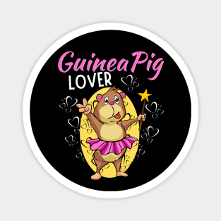 Guinea Pig Lover - Ballet Guinea Pig Magnet